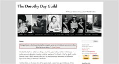 Desktop Screenshot of dorothydayguild.org